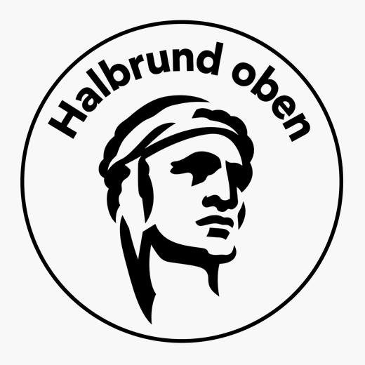 Logo und Text oben