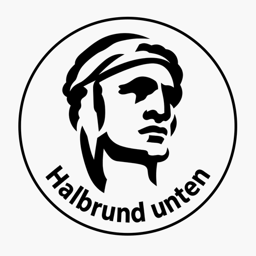 Logo und Text unten