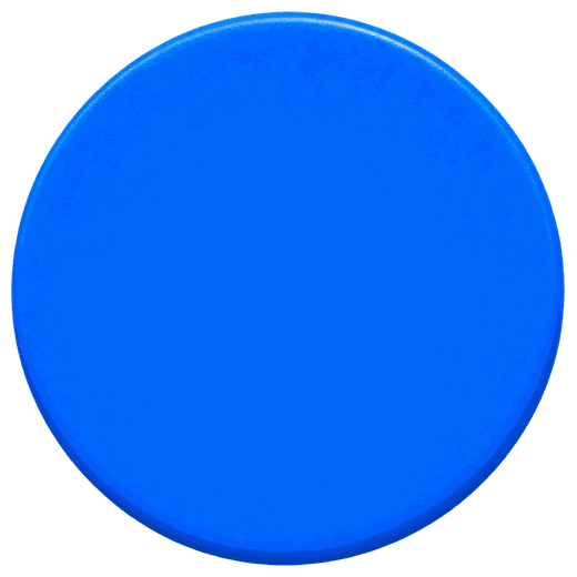 Blaue Blanko-Pfandmarke ohne Prägung