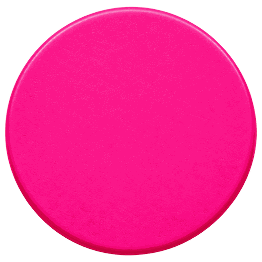 Flacher Einkaufswagenchip in Neon-Pink