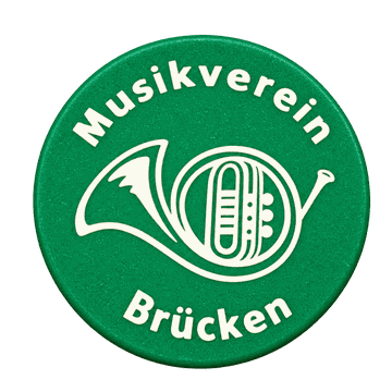 Grüne Pfandmarke Musikverein Brücken