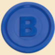 Pfandmarken Blau B