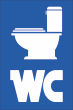 WC / Toiletten #Schild -104#- Toilettenschssel